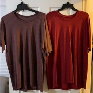 Metal Vent Tech Shirts XXL RED